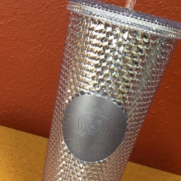 NWT - ONE Starbucks Holiday 2019 Tumbler, Silver - Picture 2 of 8